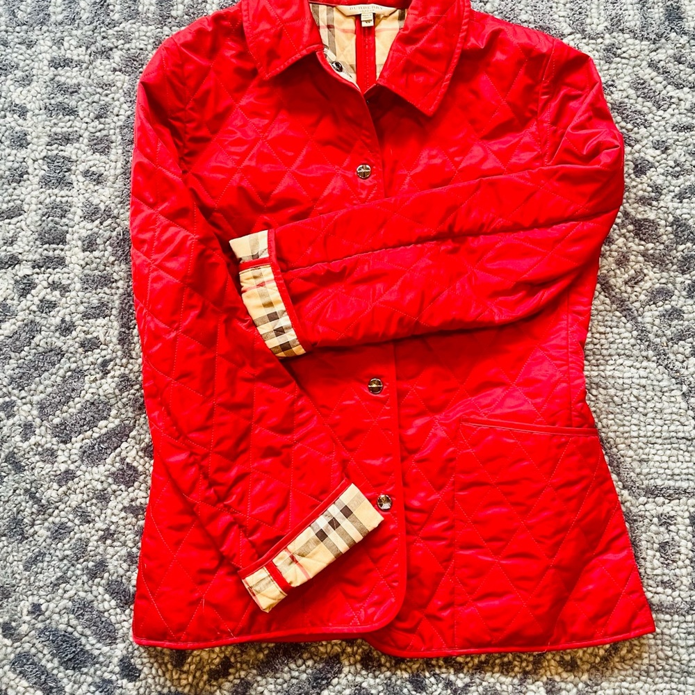 Size XS Burberry Quilted Jacket - Picture 2 of 8